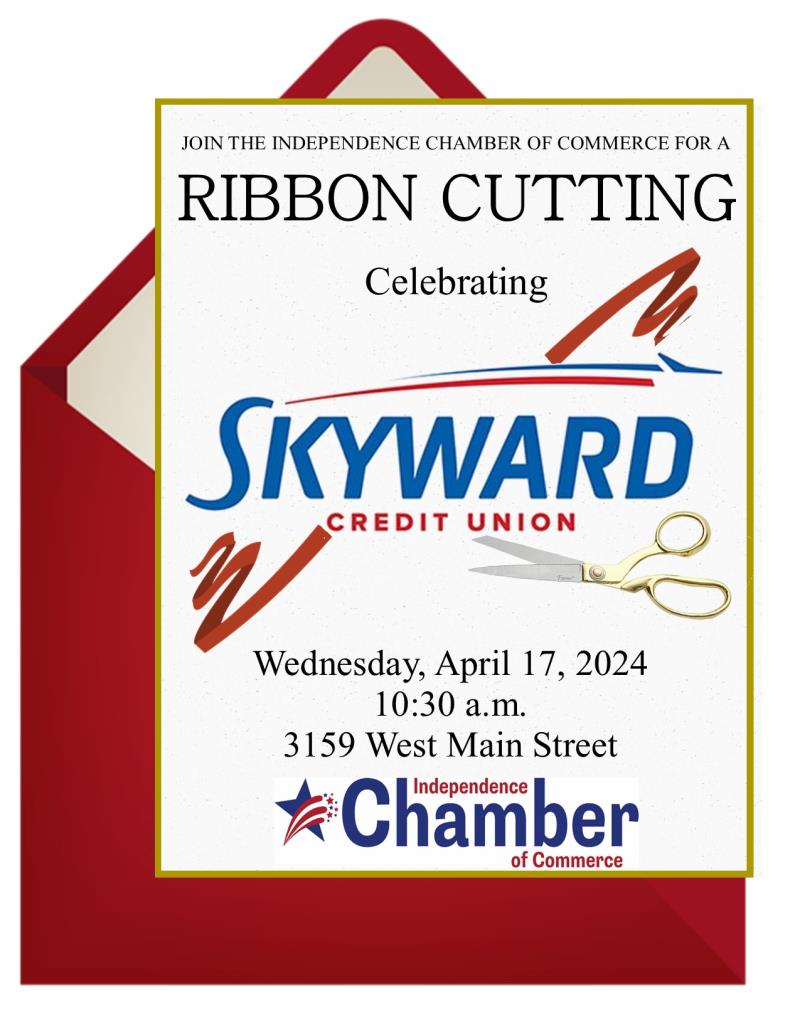 Chamber of Commerce Ribbon Cutting – Skyward Credit Union