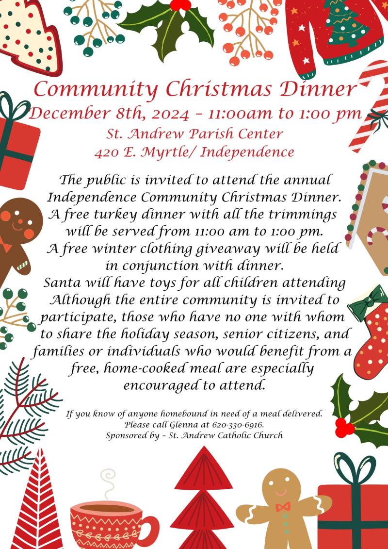 St. Andrew Community Christmas Dinner