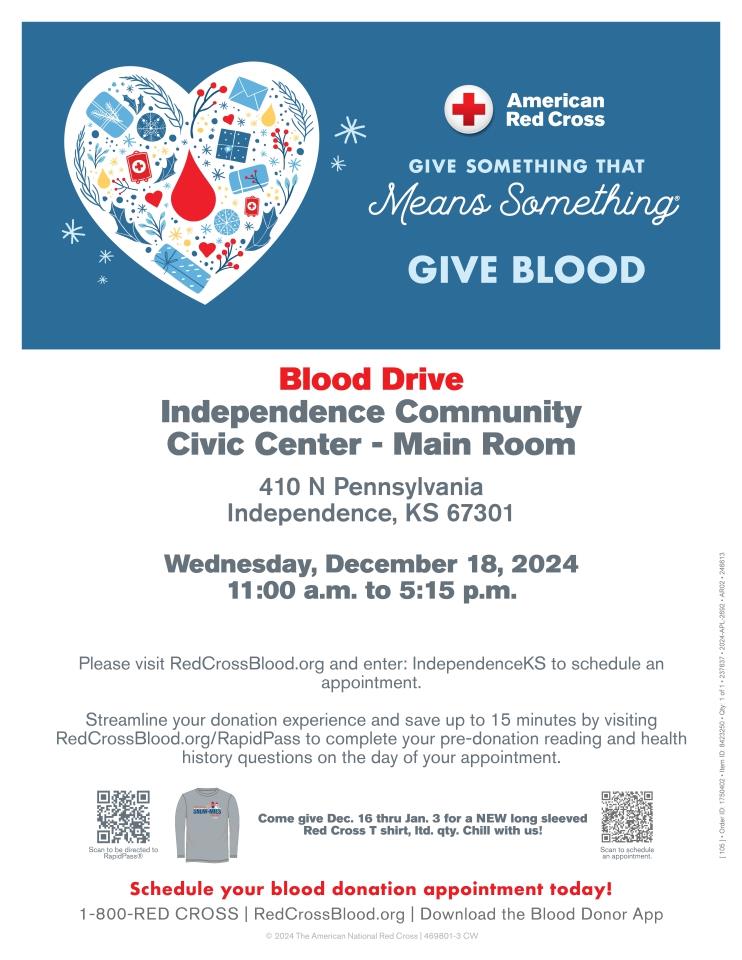 Red Cross Blood Drive