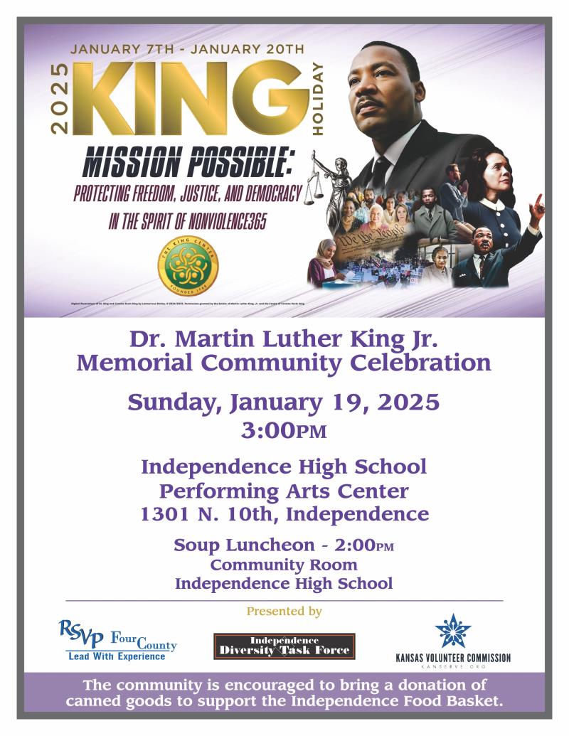 Dr. Martin Luther King Jr. Memorial Community Celebration