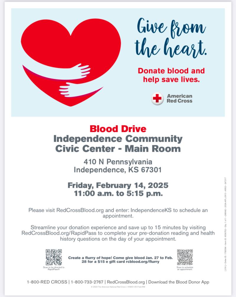 Red Cross Blood Drive