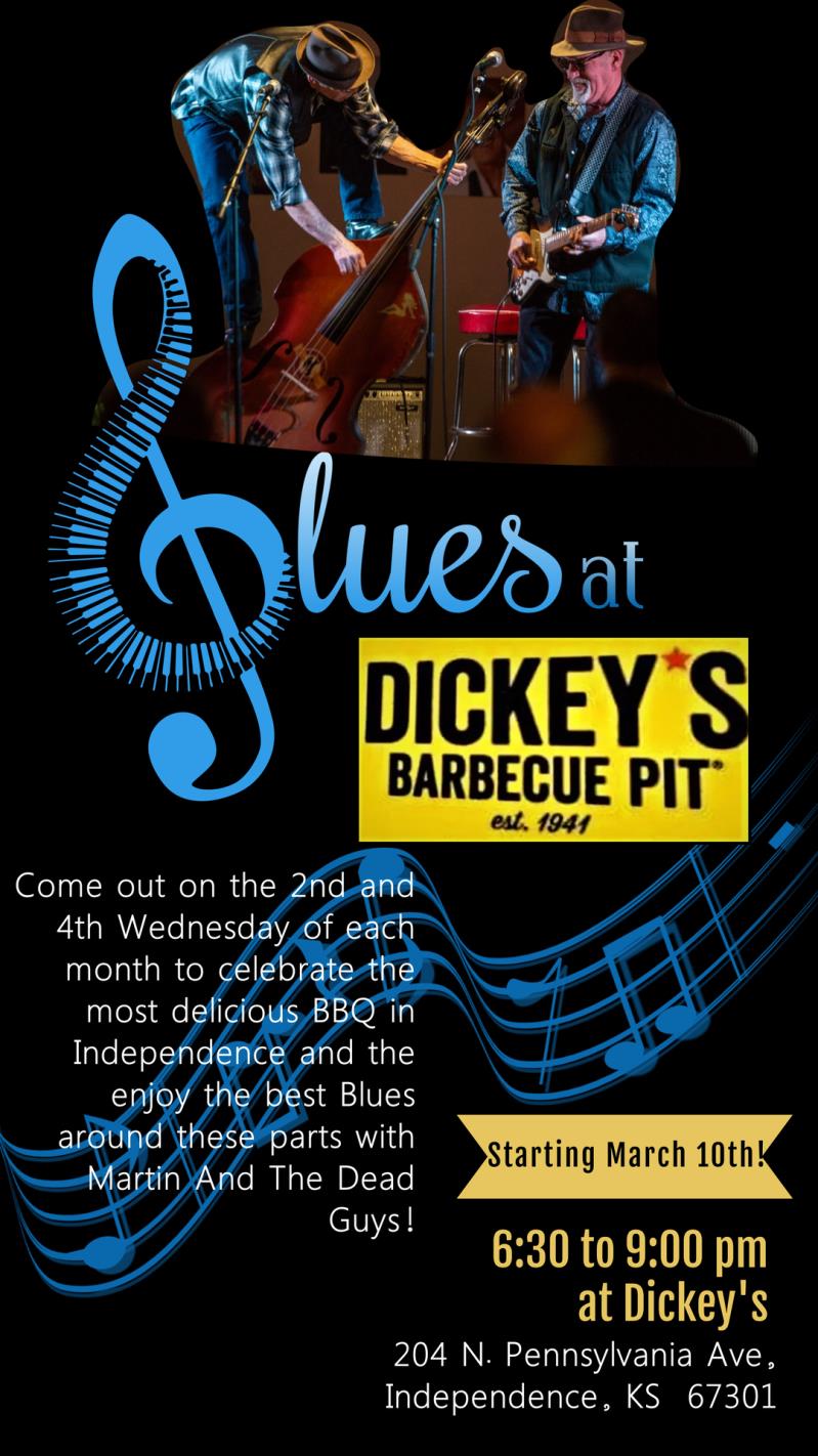 Blues at Dickey's Barbecue Pit