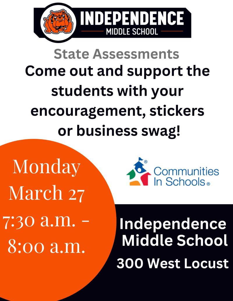 IMS State Assessment Community Encouragement Rally