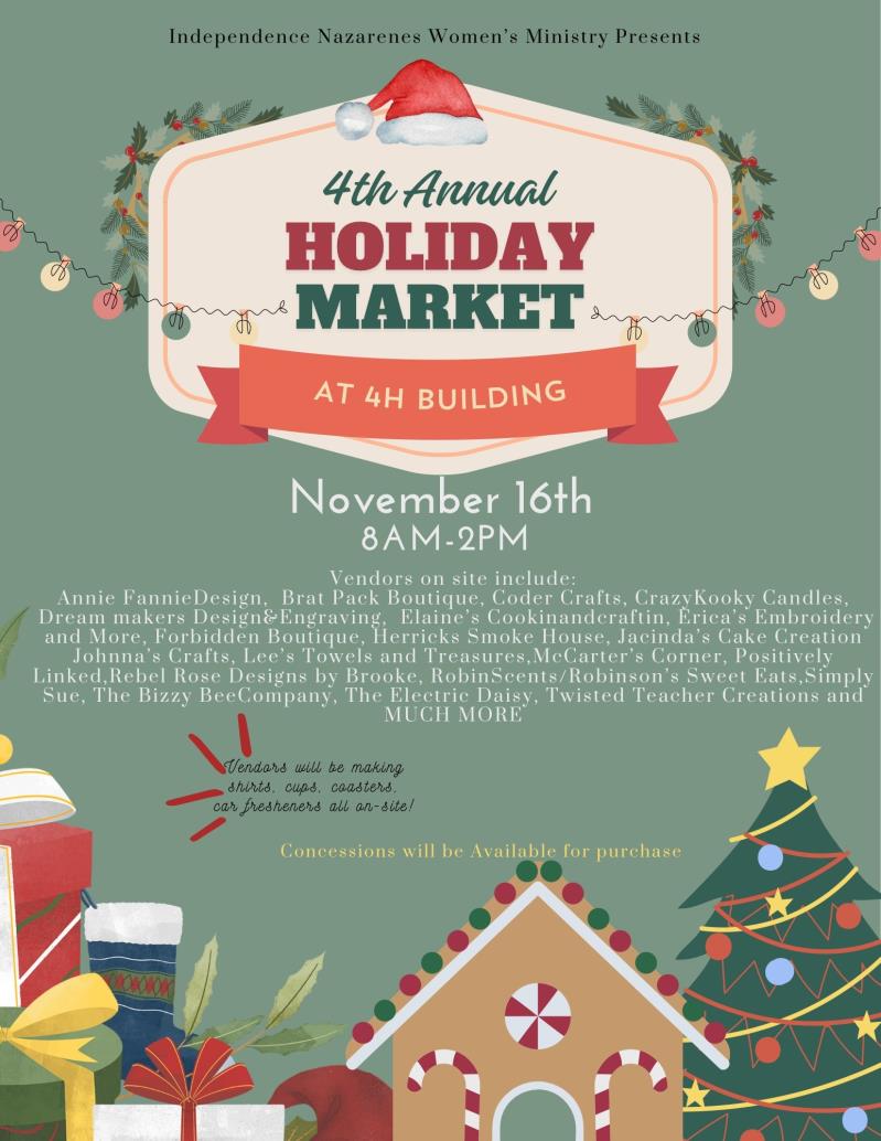 First Nazarene Church Holiday Makers Market