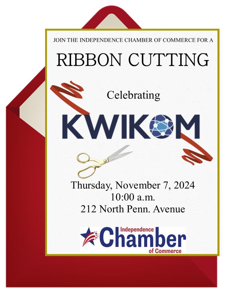 Chamber of Commerce Ribbon Cutting – KwiKom Communications