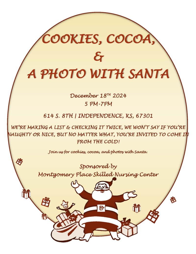 Cookies, Cocoa & Photos with Santa