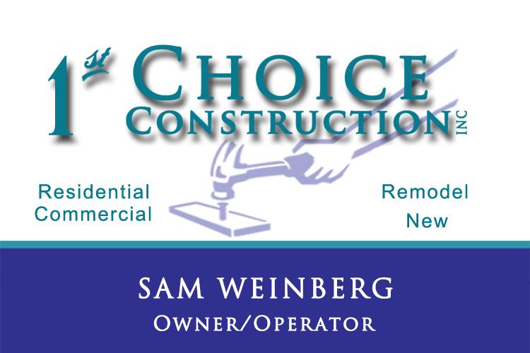 1st Choice Construction, Inc.